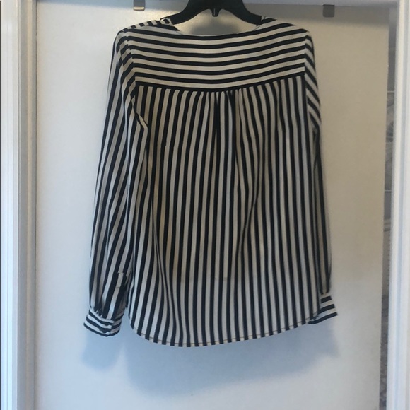 Trina Turk silk striped blouse - Picture 5 of 5
